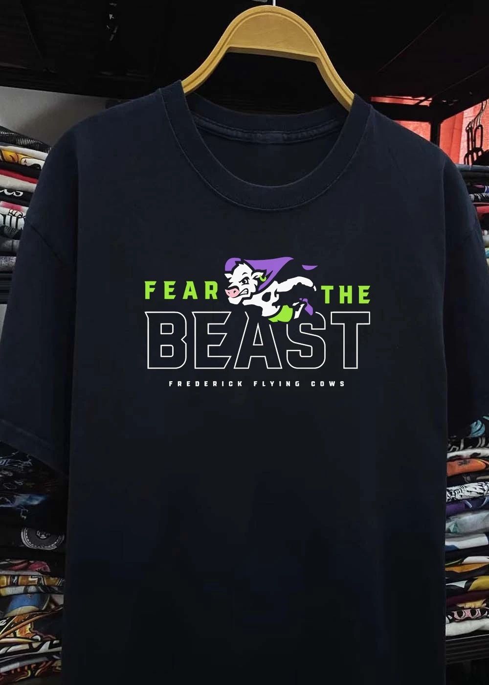 Fear The Beast Flying Cow shirt