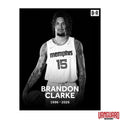 Brandon Clarke 1996 – 2026 Bleacher Report Portrait – Poster