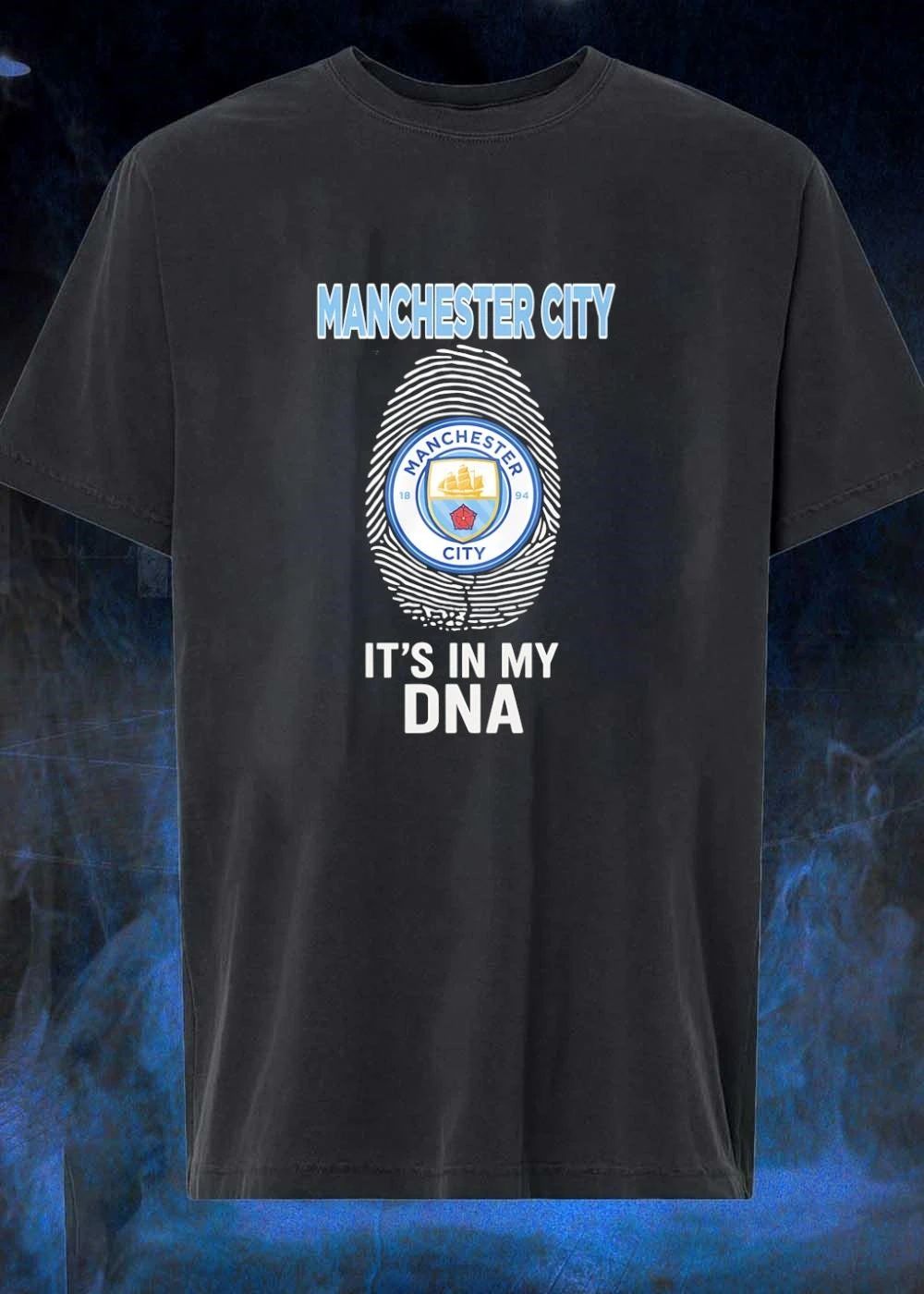 Manchester City It’s In My DNA Fingerprint Football Crest shirt