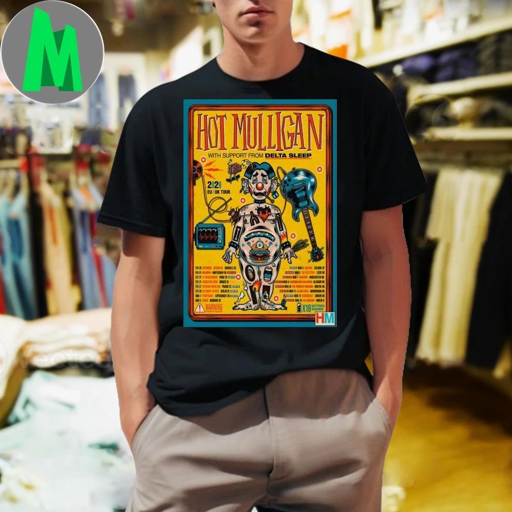 Mulligan With Delta Sleep Eu-uk Shows 2026 Poster Shirt