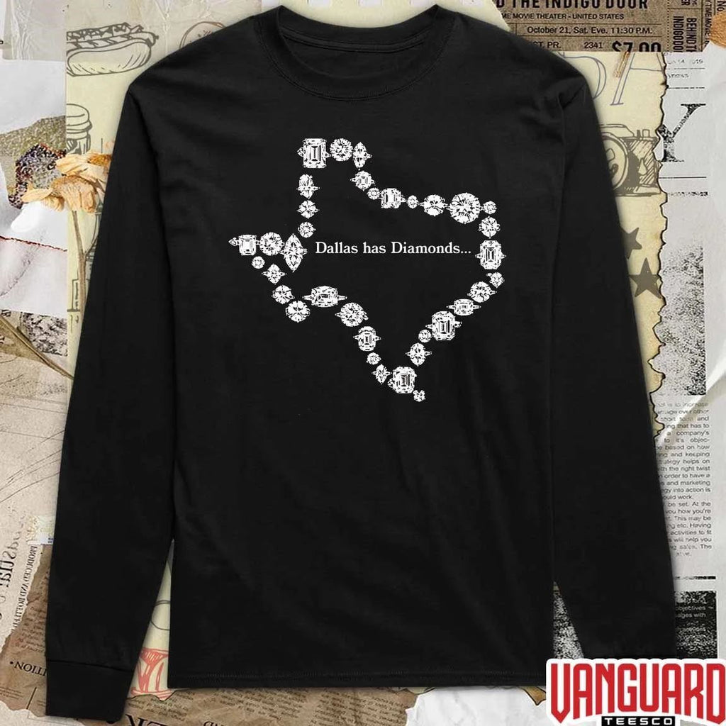 Dallas Wings Dallas Has Diamonds May 8 2026 Poster t-shirt