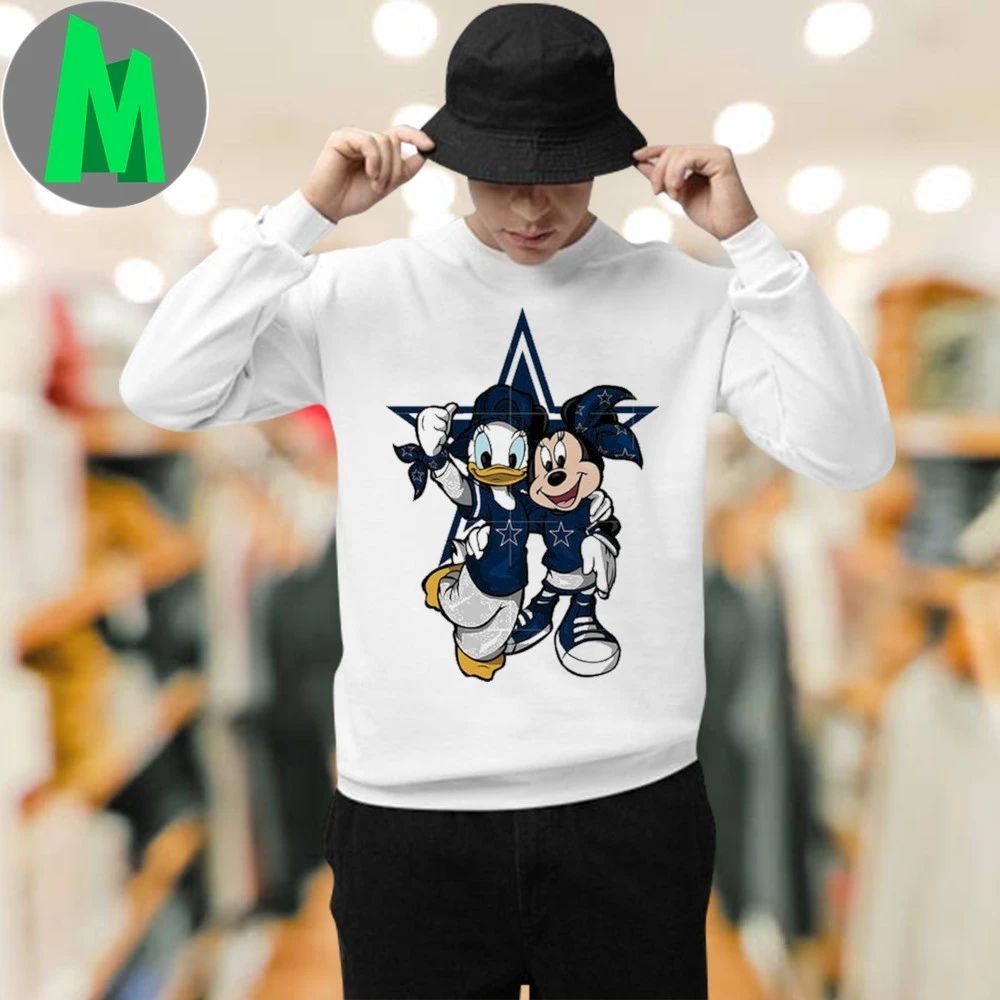 Daisy Minnie Dallas Cowboys Logo 2025 Shirt