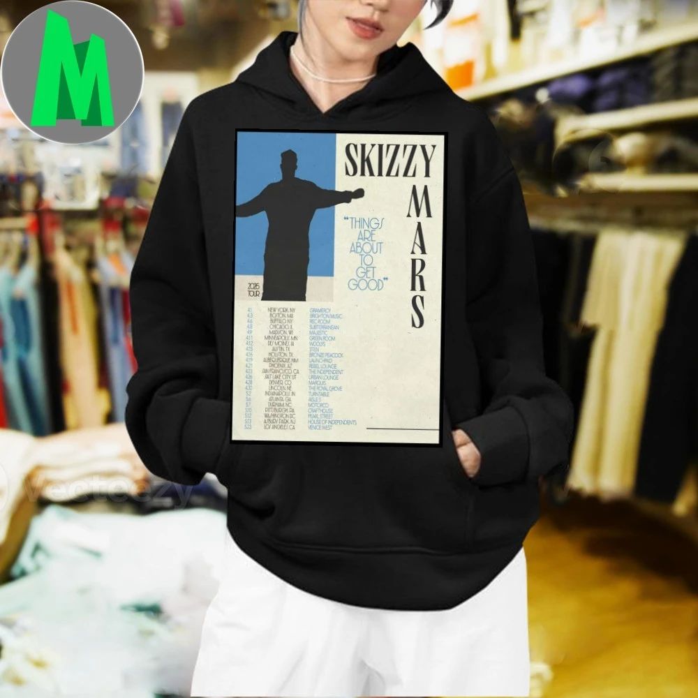 Skizzy Mars North American Tour 2026 Poster T-Shirt