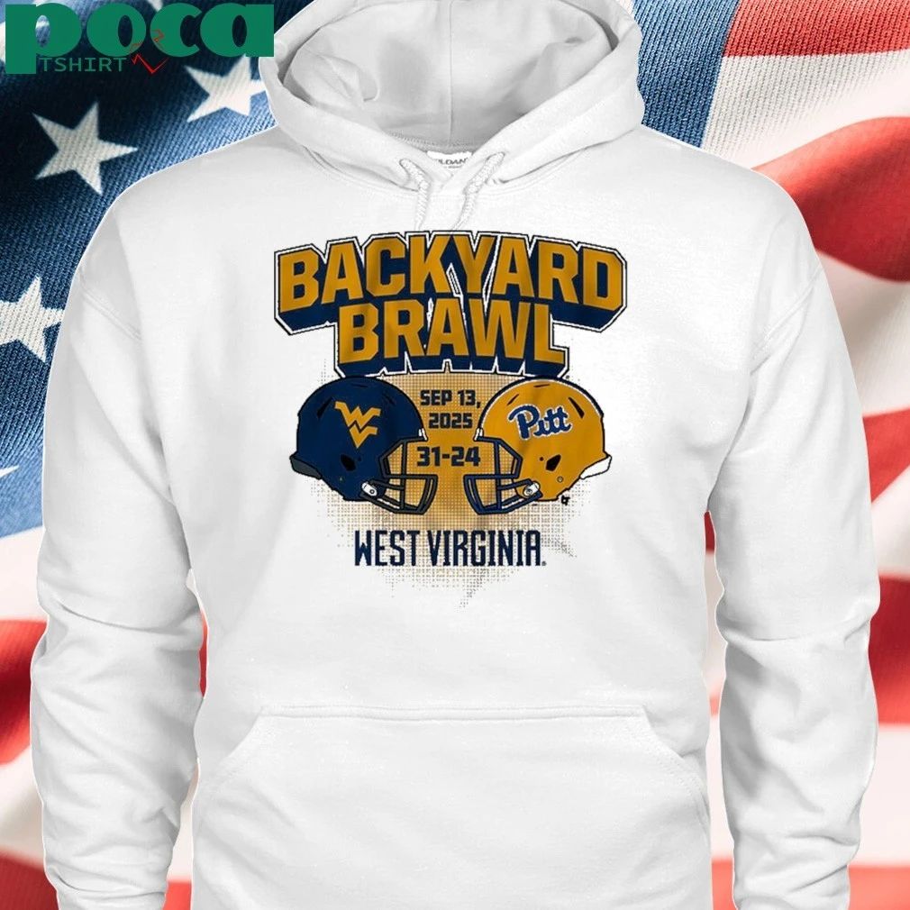 West Virginia Football Backyard Brawl Champs T-shirt