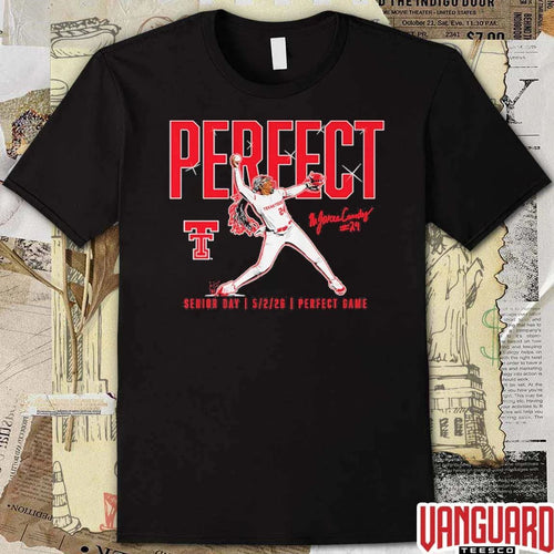 2026 Texas Tech Red Raiders Softball NiJaree Canady Perfect Game Senior Day May 2 t-shirt