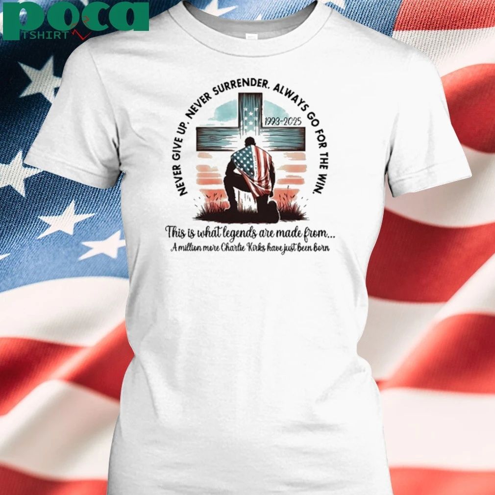 Charlie Kirk Inspirational Faith Shirt
