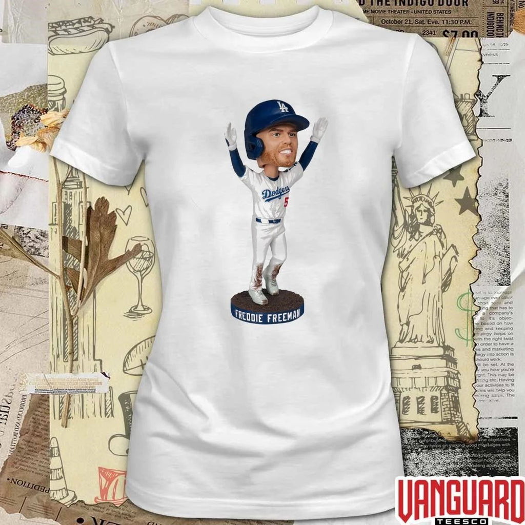 Dodgers Freddie Freeman 18th Inning Walk-Off Bobblehead 2026 Giveaway t-shirt