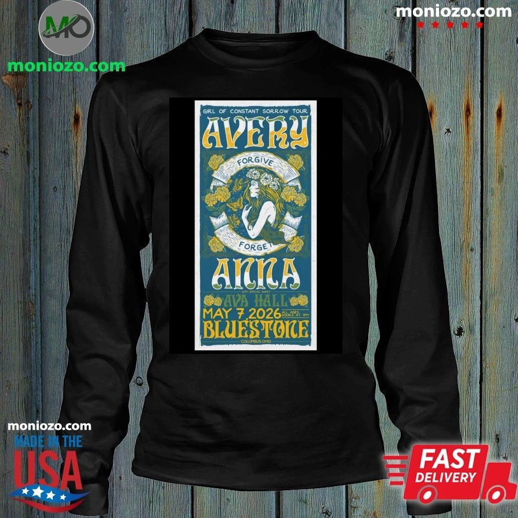 Original Avery Anna And Ava Hall In Columbus OH On May 7 2026 Tour Poster Shirt