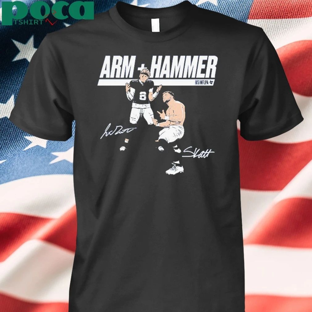 Jaxson Dart & Cam Skattebo Arm + Hammer Shirt