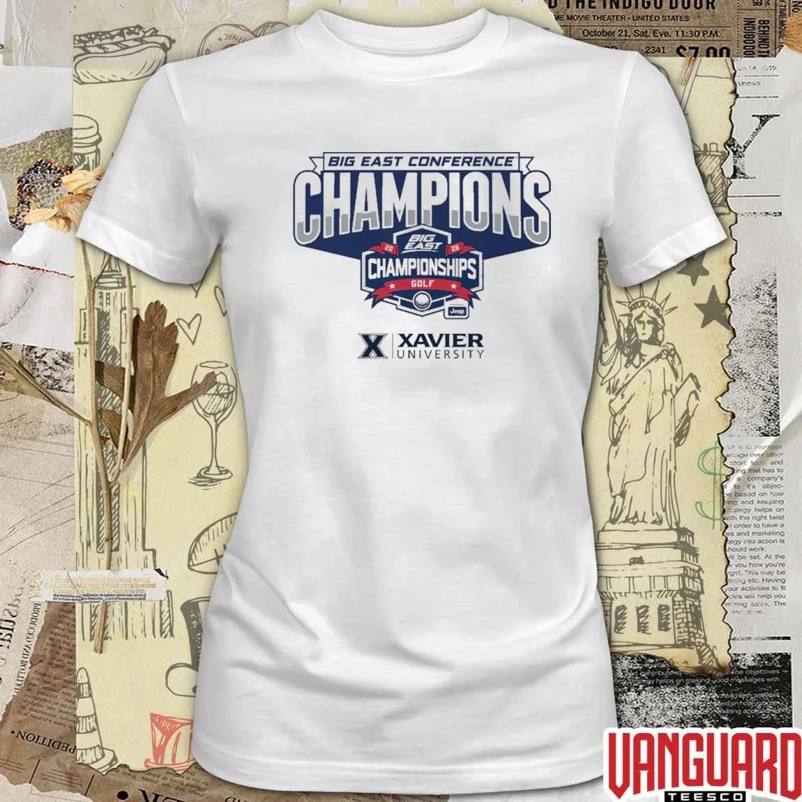 Xavier Men’s Golf 2026 Big East Conference Champions t-shirt