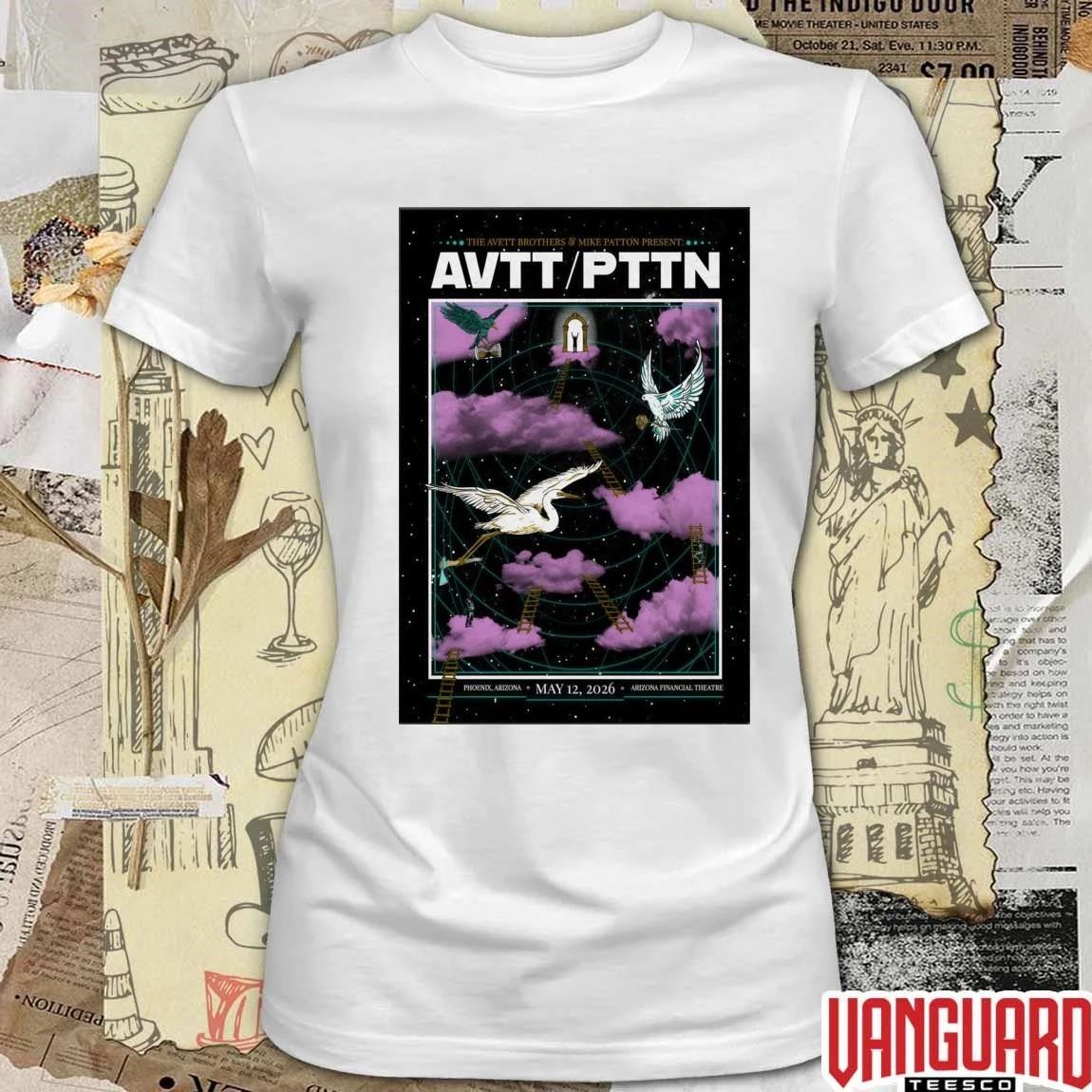 The Avett Brothers The Arizona Financial Theatre in Phoenix AZ May 12 2026 Poster t-shirt