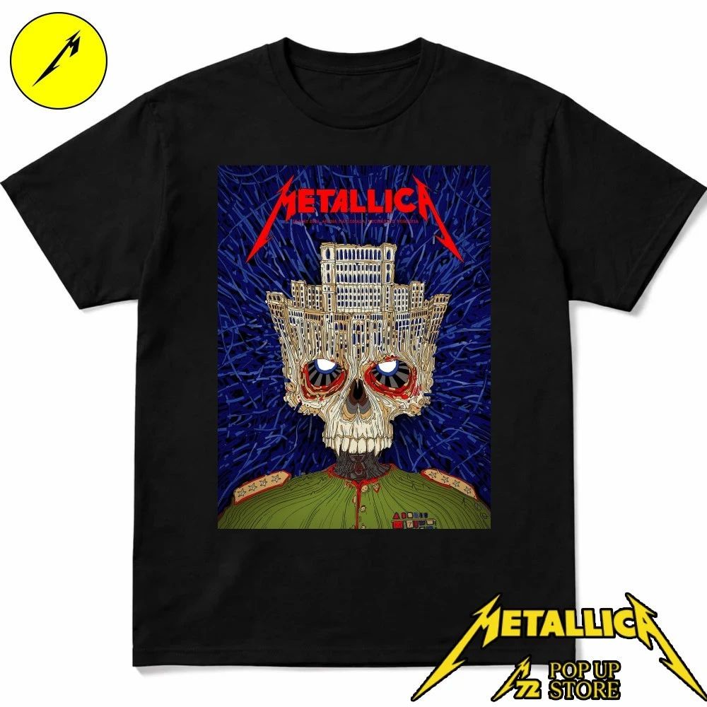 Metallica May 13, 2026 Arena Nationala, Bucharest Romania by Matei Apostolescu Shirt