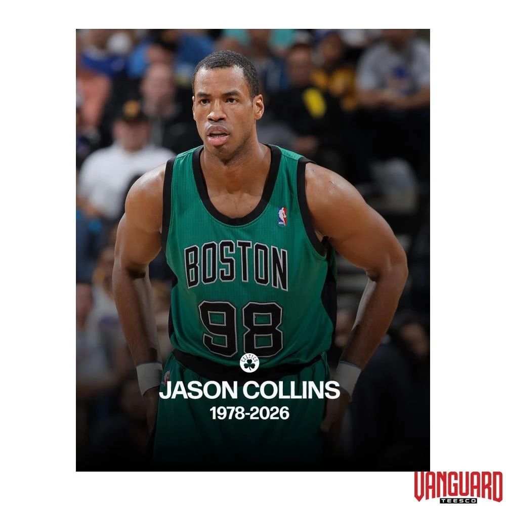 RIP Jason Collins 1978 – 2026 Boston Celtics Portrait – Poster