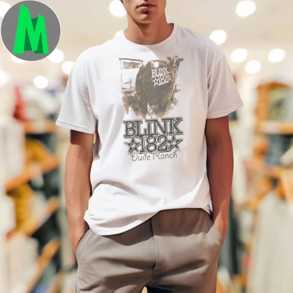Original Blink 182 Merch Blink-182 Dude Ranch Shirt