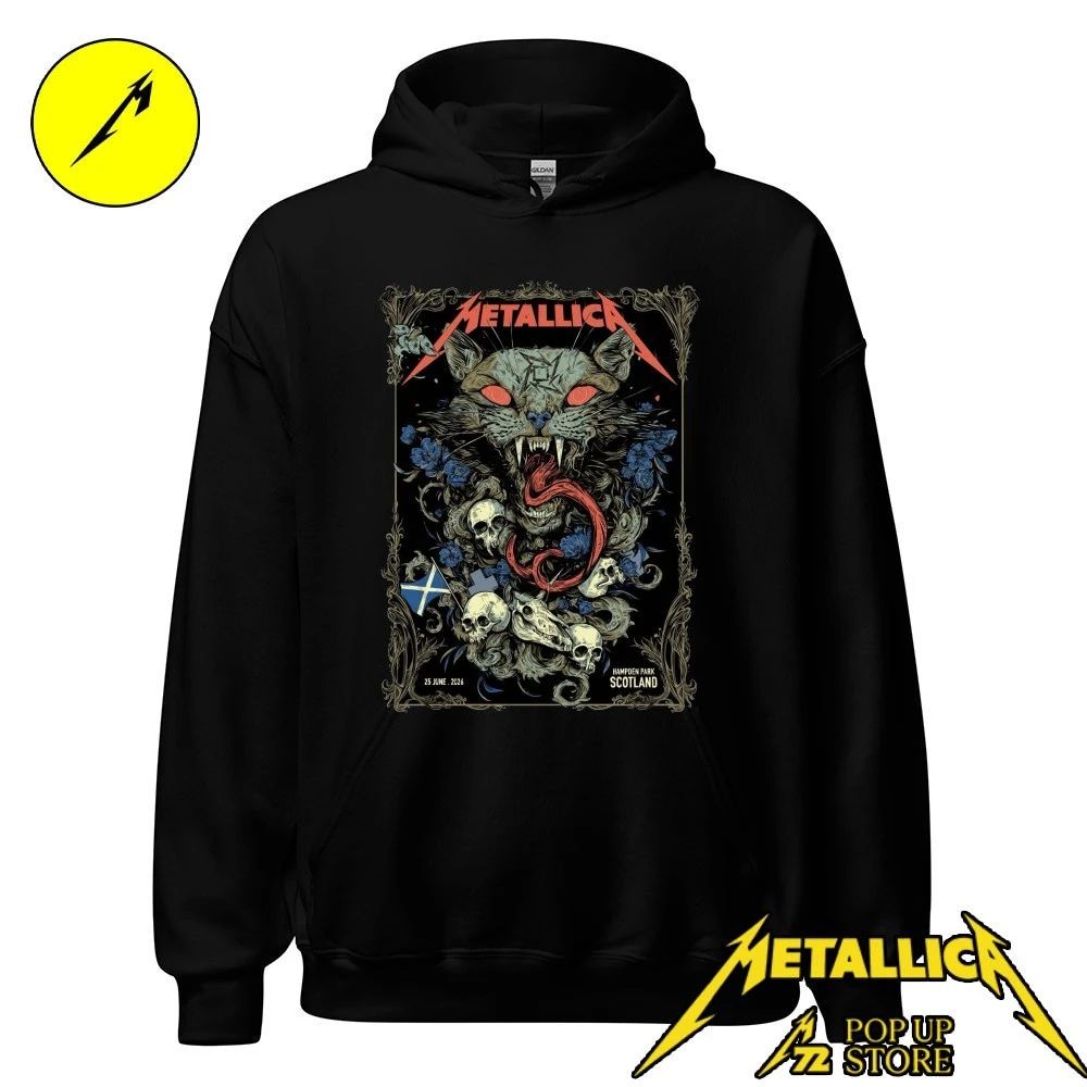 Metallica Glasgow June 25, 2026 Art by Michelle KamMei Harvey T-Shirt