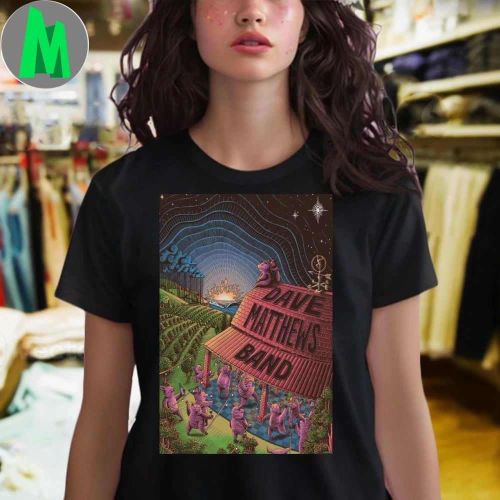 Original Dave Matthews Band Song Pig 2026 Poster Shirt