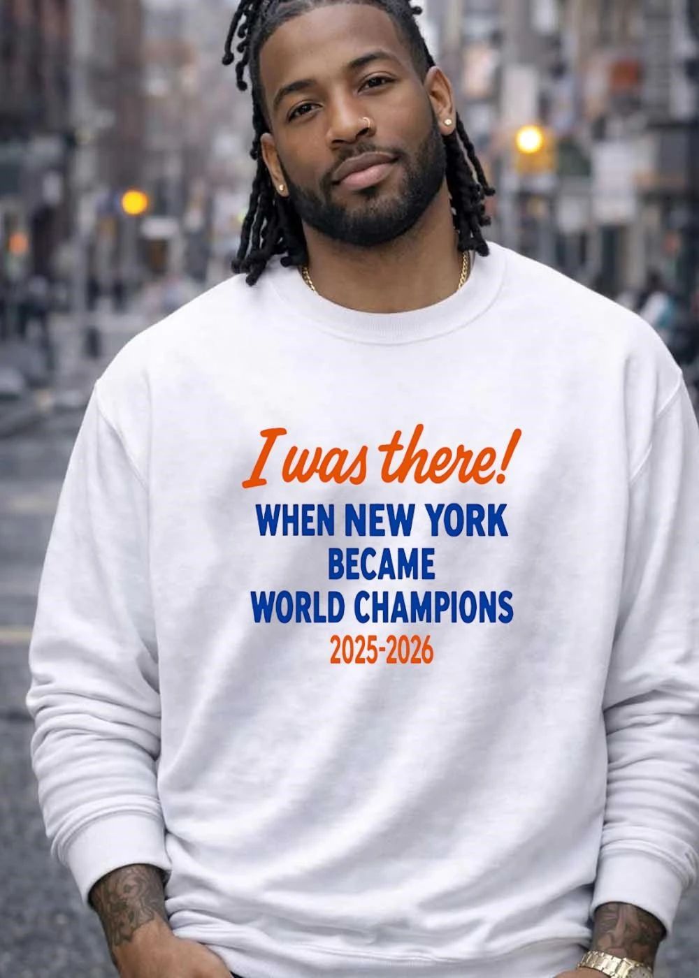 Fan Commemorative I Was There When New York Became World Champions 2025 2026 Shirt