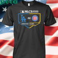 Los Angeles Dodgers Vs Chicago Cubs 2025 NLCS Matchup T-Shirt