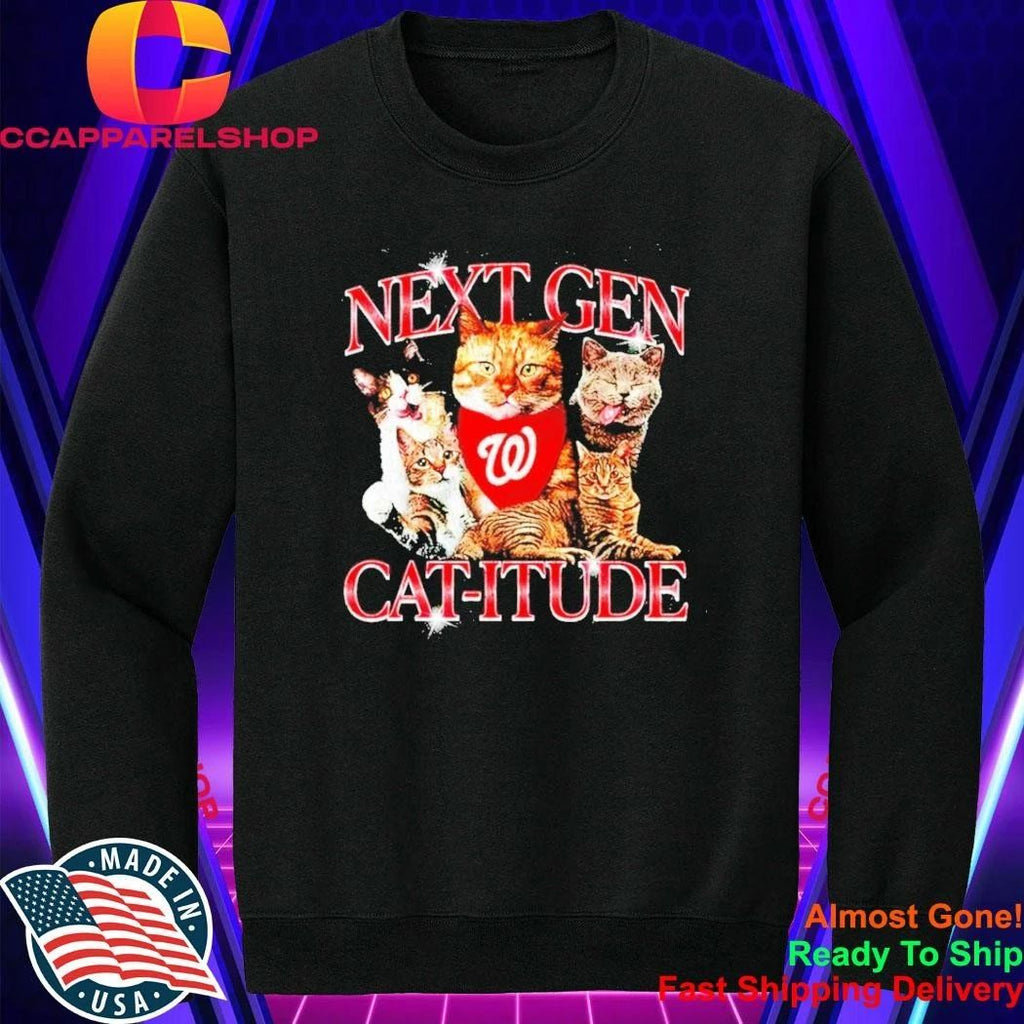 Nationals Caturday Next Gen Catitude 2026 Shirt
