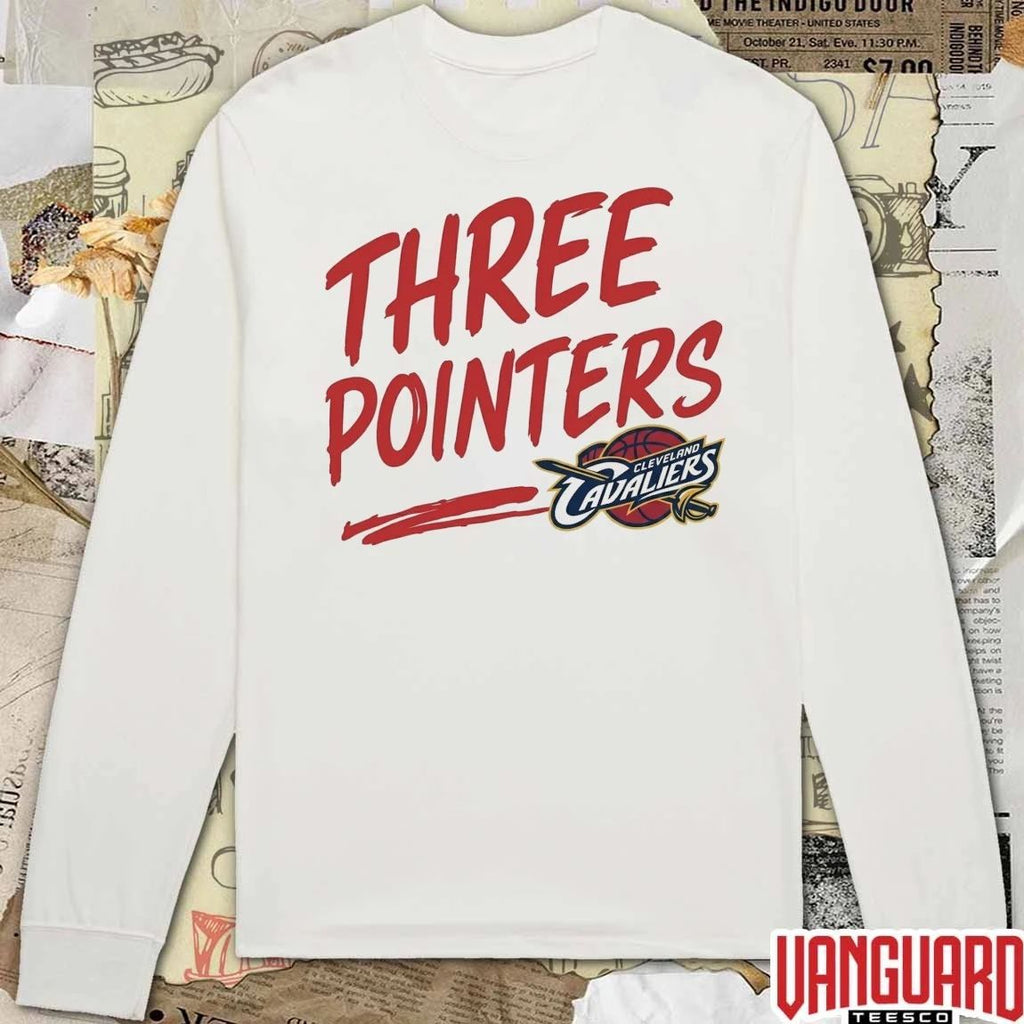 2026 Three Pointers Cleveland Cavaliers NBA Let Em Know t-shirt