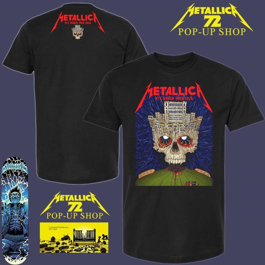 Metallica M72 Bucharest Romania May 14, 2026 by Matei Apostolescu Pop-Up Shop T-Shirt