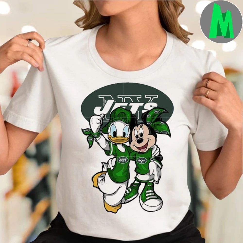 Daisy Minnie New York Jets Logo 2025 Shirt