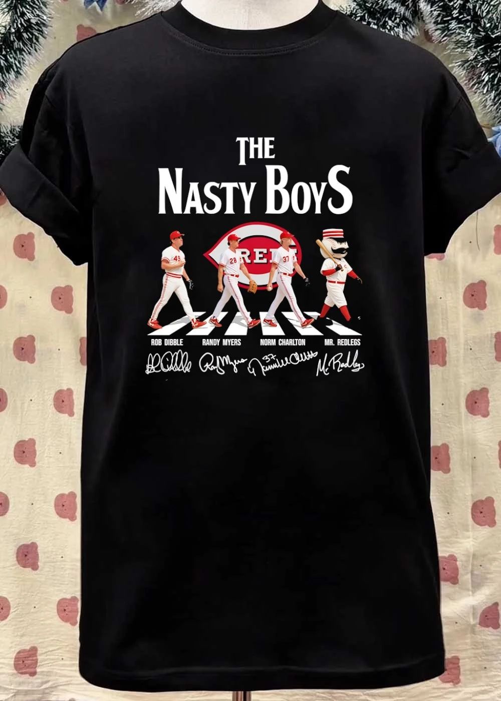 Rob Dibble Randy Myers Norm Charlton Mr. Redlegs The Nasty Boys shirt