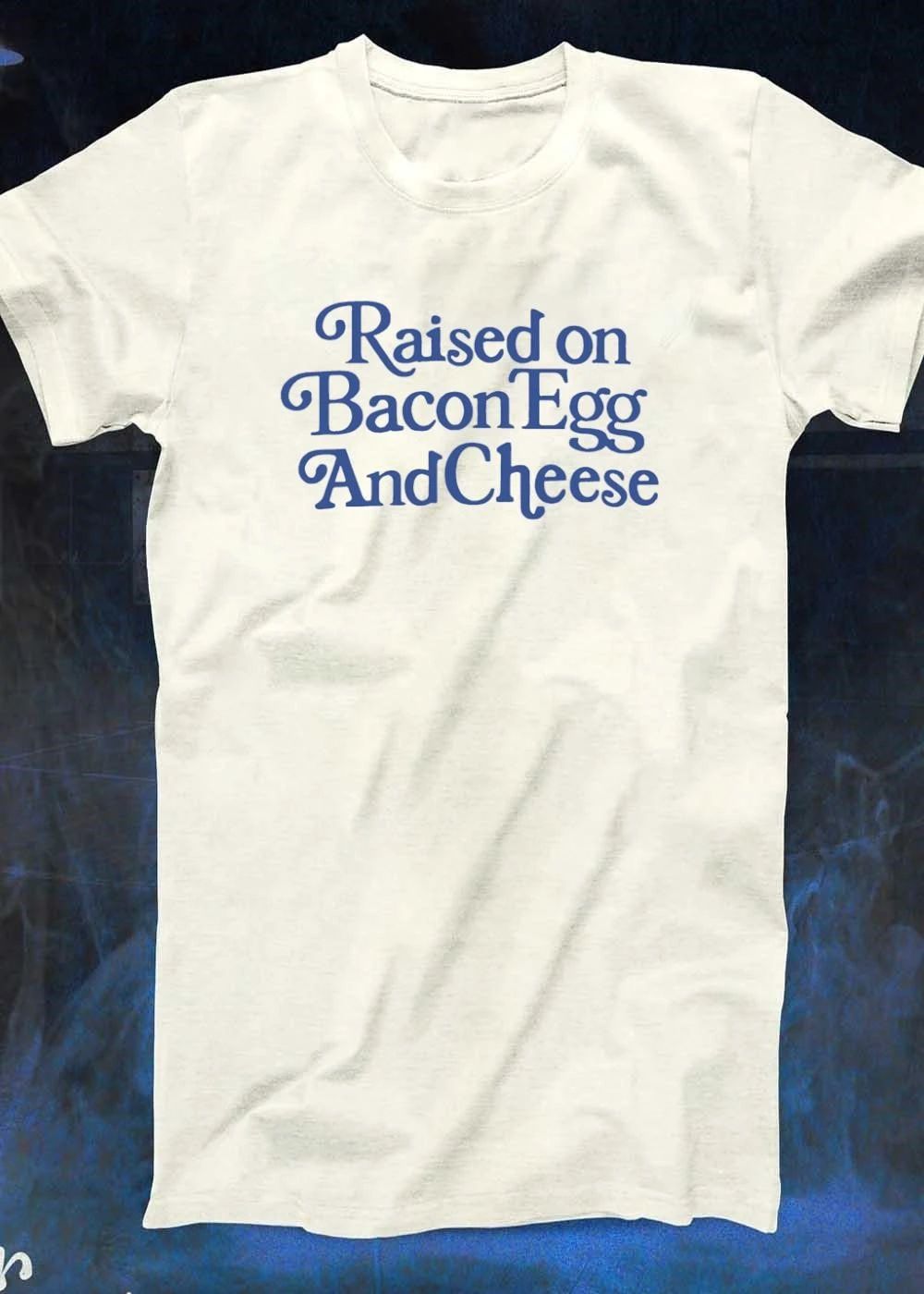 Comfort Food Apparel Raised on Bacon Egg and Cheese T-Shirt