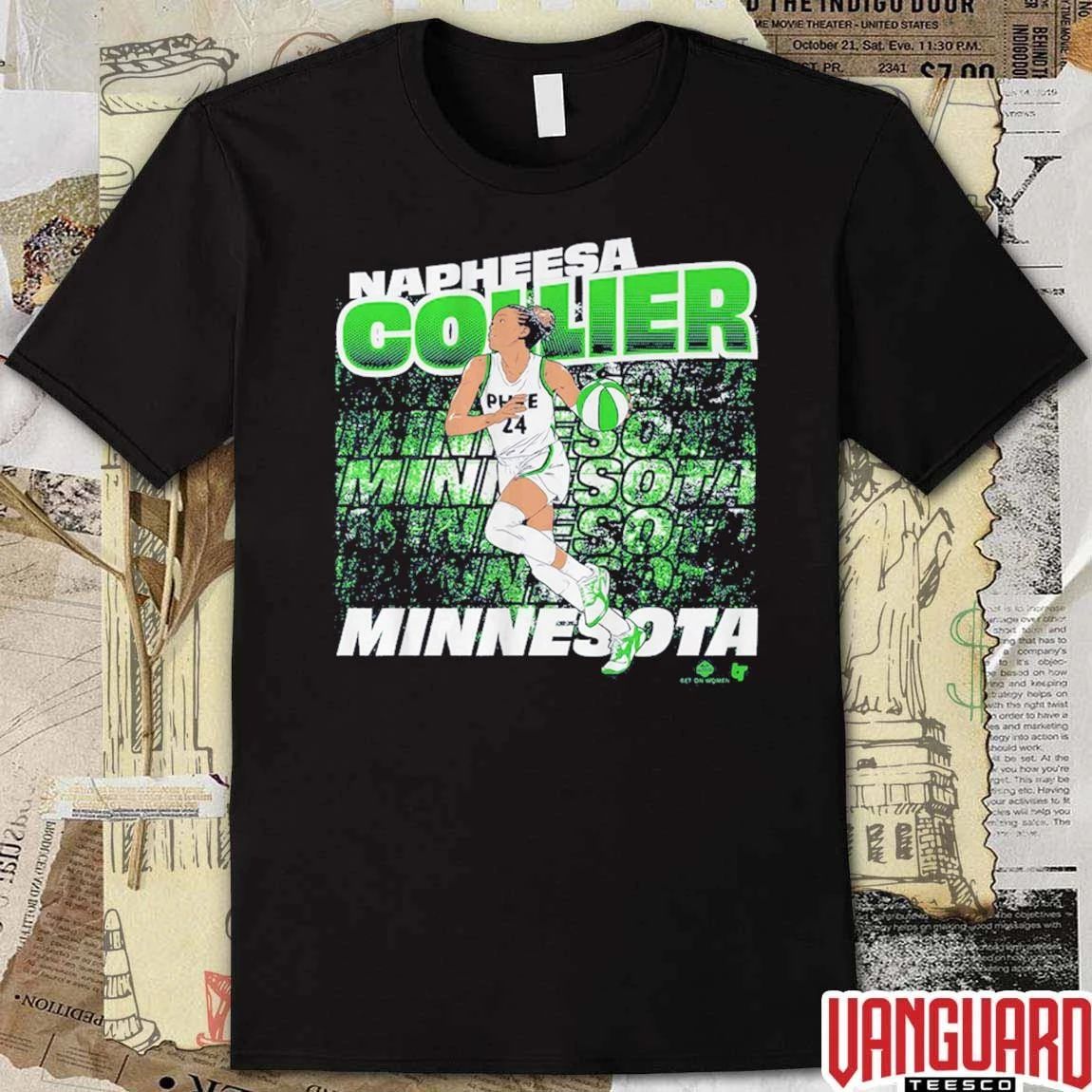 Napheesa Collier Street Ball Minnesota Lynx 2026 WNBA t-shirt