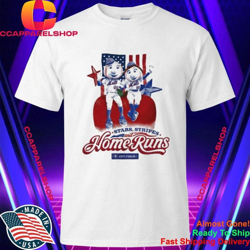 2026 NY Mets America 250 Mr And Mrs Met Shirt