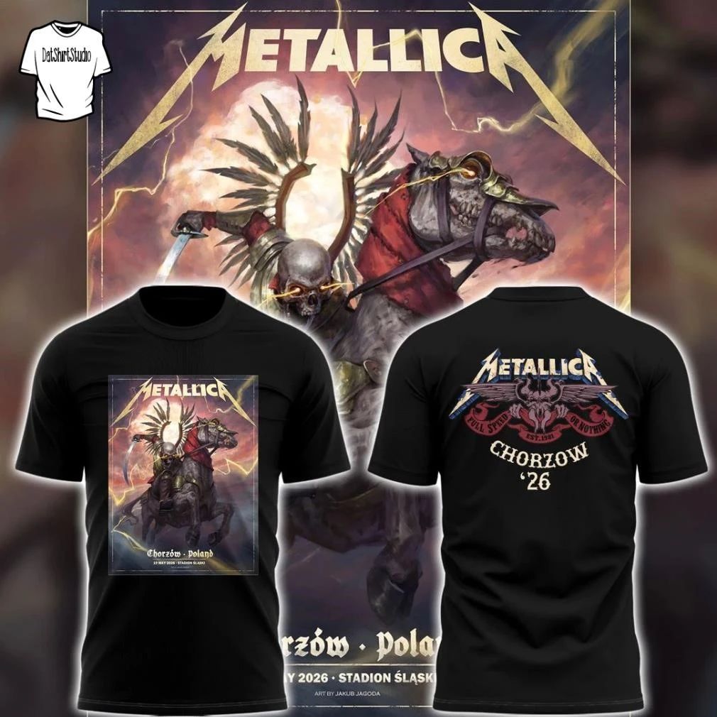 Metallica M72 Chorzów World Tour Shirt