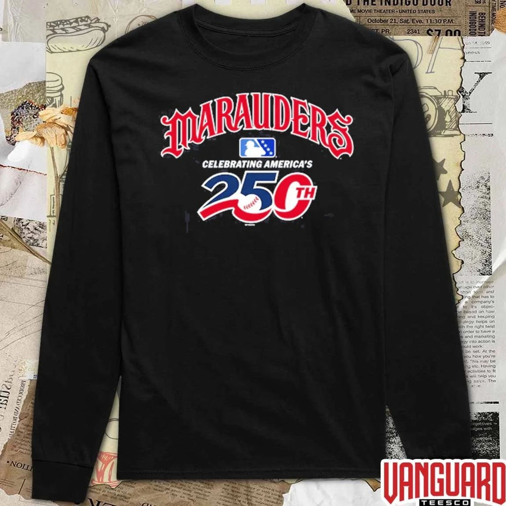 Home Jersey Marauders MiLB Celebrating America’s 250th t-shirt