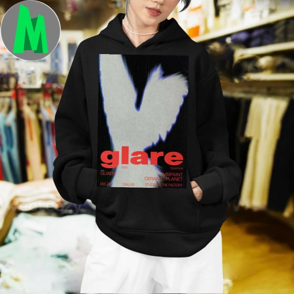 Original Glare With glixen December 20 2025 At Studio At The Factory Show Poster T-Shirt
