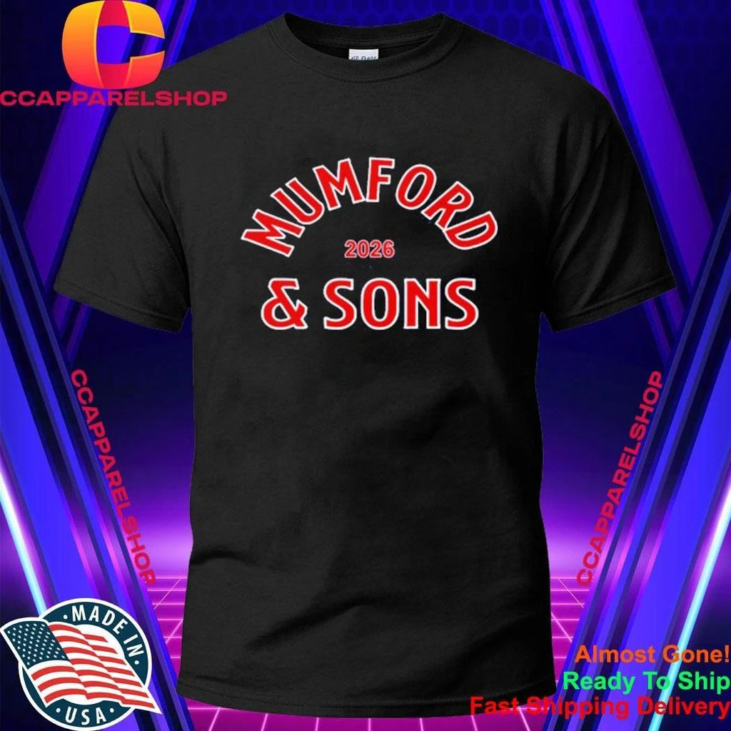 Mumford and Sons Fenway 2026 Shirt