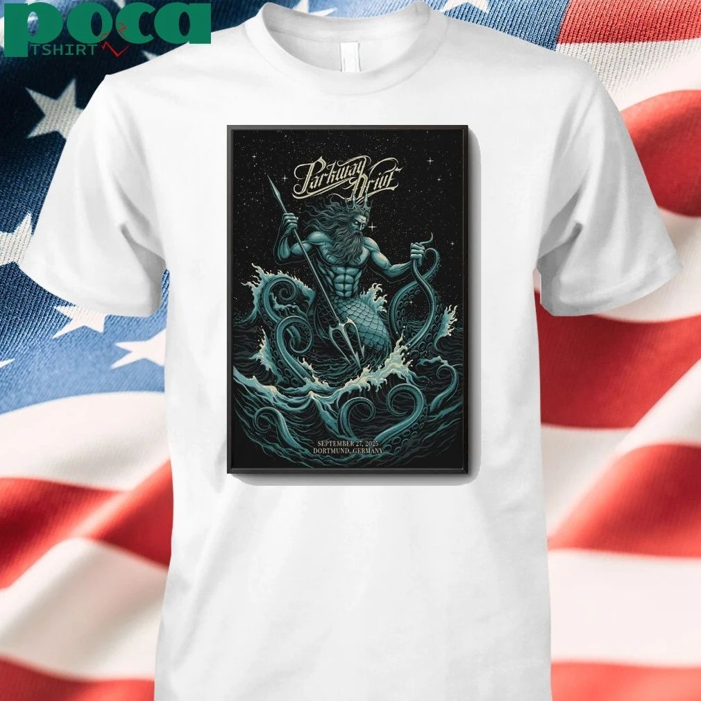 Parkway Drive September 27 2025 In Dortmund, Germany Tour Poster shirt