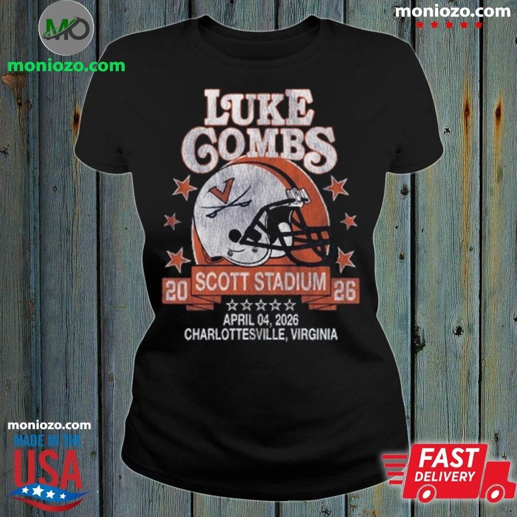 Original Luke Combs Exclusive Charlottesville April 04 2026 Charlottesville Virginia T-Shirt – Best Gift for Music Fans