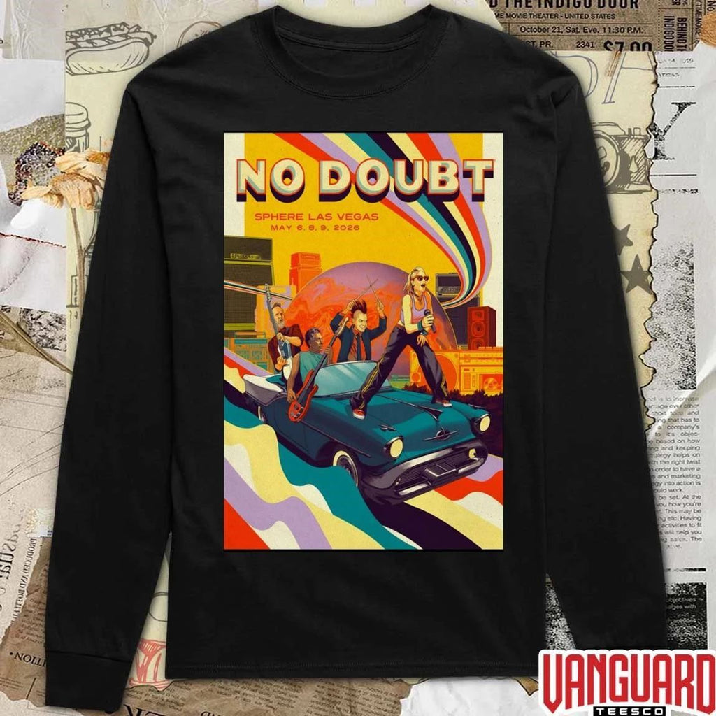 No Doubt Sphere, Las Vegas NV May 6 8 9 2026 Poster t-shirt