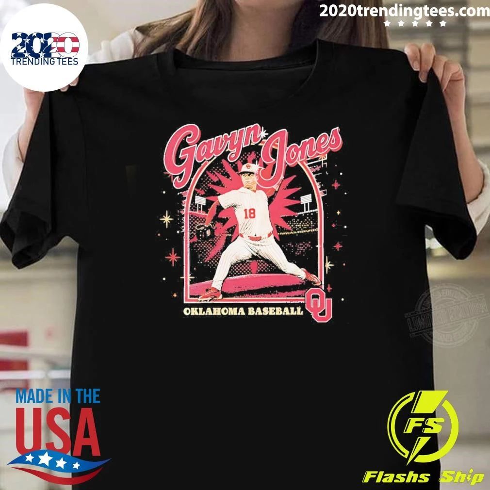 Oklahoma Sooners Gavyn Jones Vintage Shirt