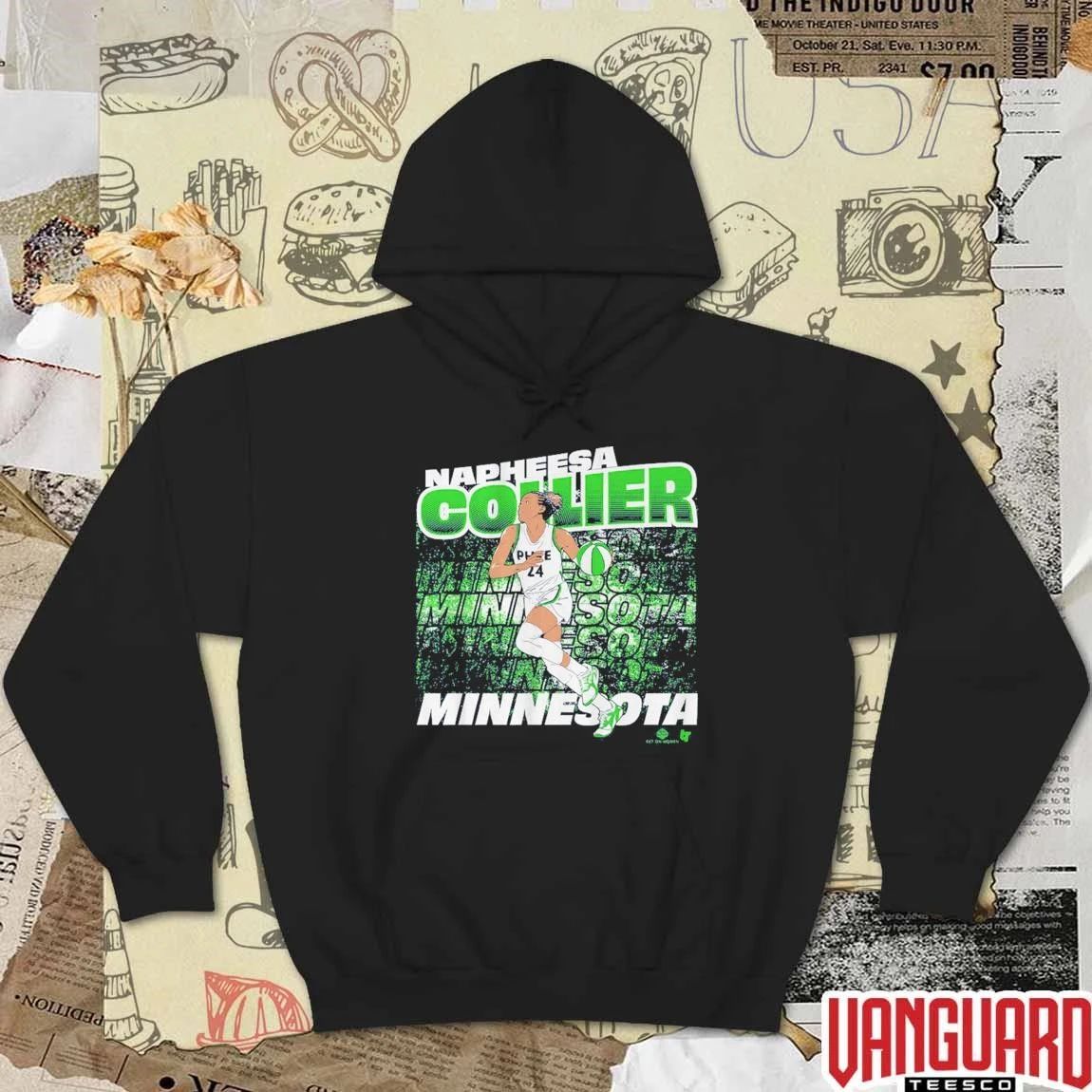 Napheesa Collier Street Ball Minnesota Lynx 2026 WNBA t-shirt