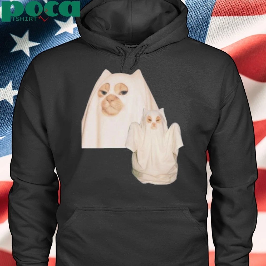 Emotionalclub Spooky Cat Shirt