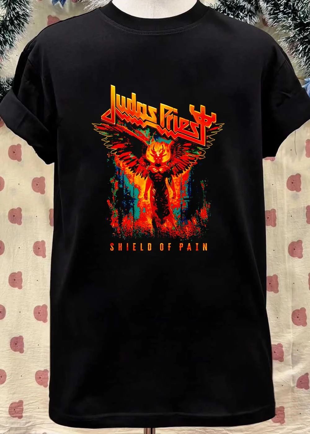 Judas Priest Shield Of Pain Tour 2026 Winged Demon shirt