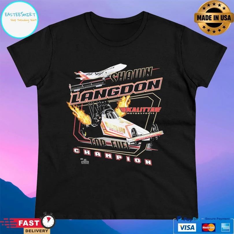Shawn Langdon Dragster Action Top Fuel Champion T-shirts