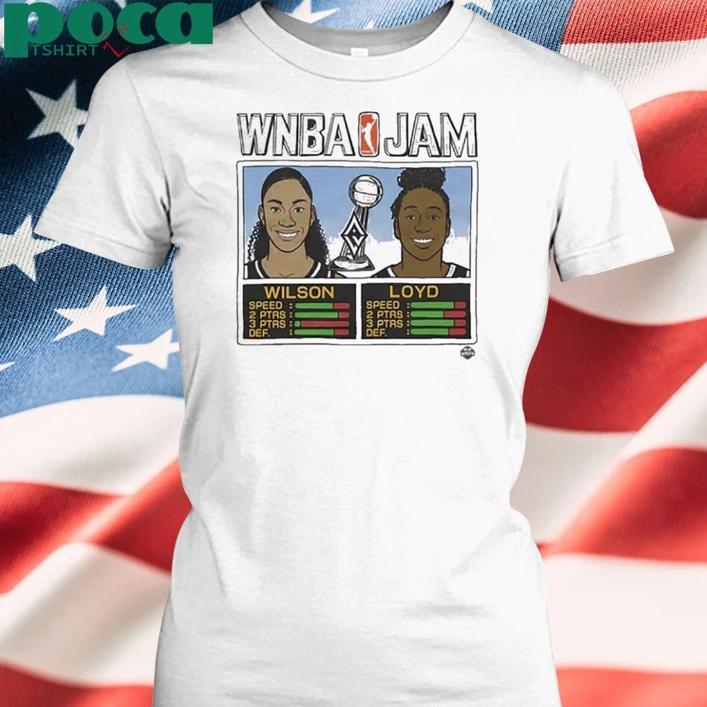 Wnba Jam Aces 2025 Champs Wilson And Loyd Shirt