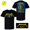 Metallica Athens OAKA 2026 Athens Olympic Stadium Greece Limited Edition Pop Up Two Sided Shirt