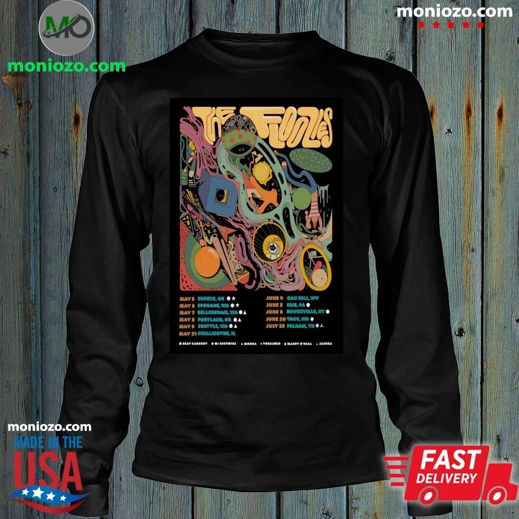 Original The Floozies Summer Tour 2026 Poster T-Shirt