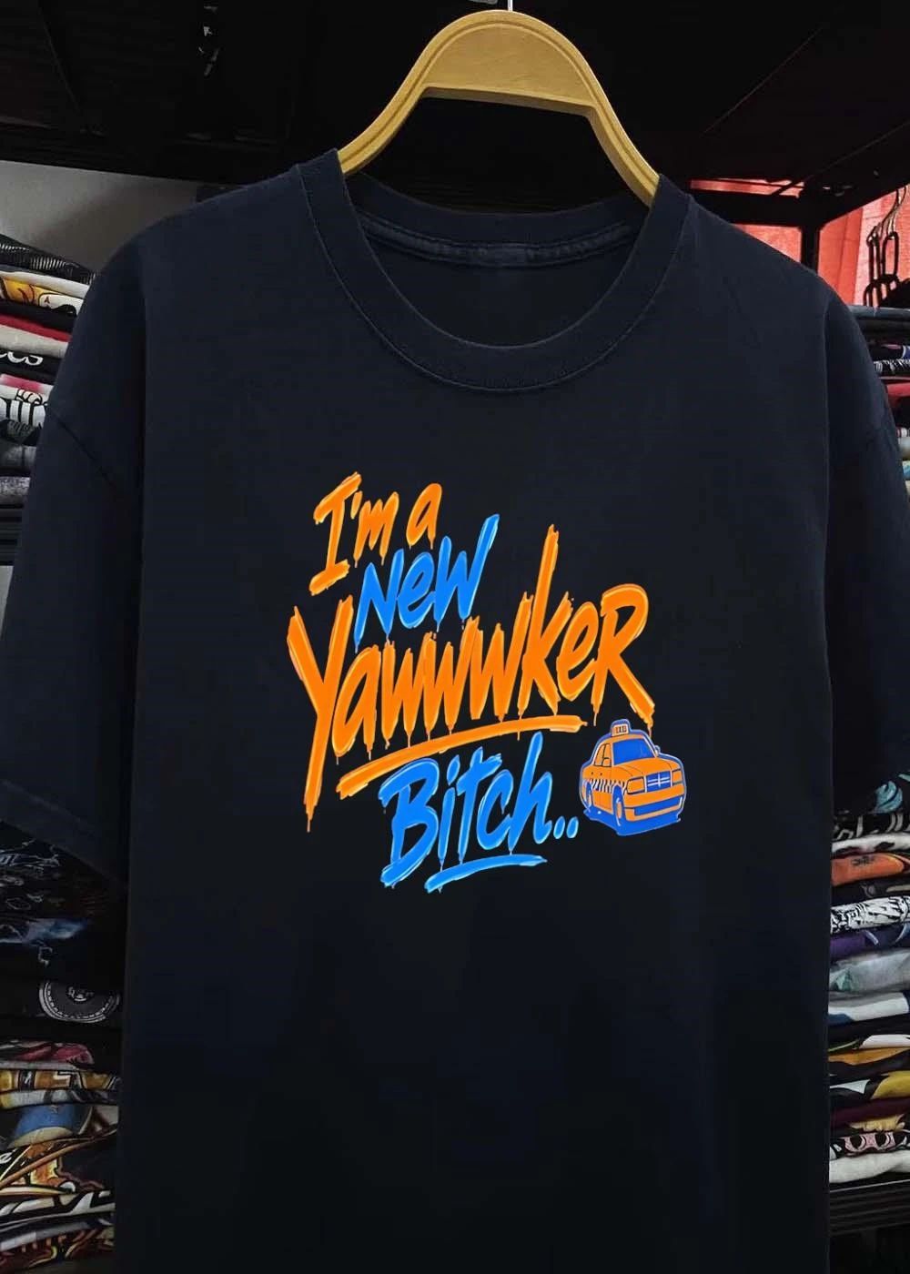 New York Taxi Driver I Am a New Yorker Bitch shirt