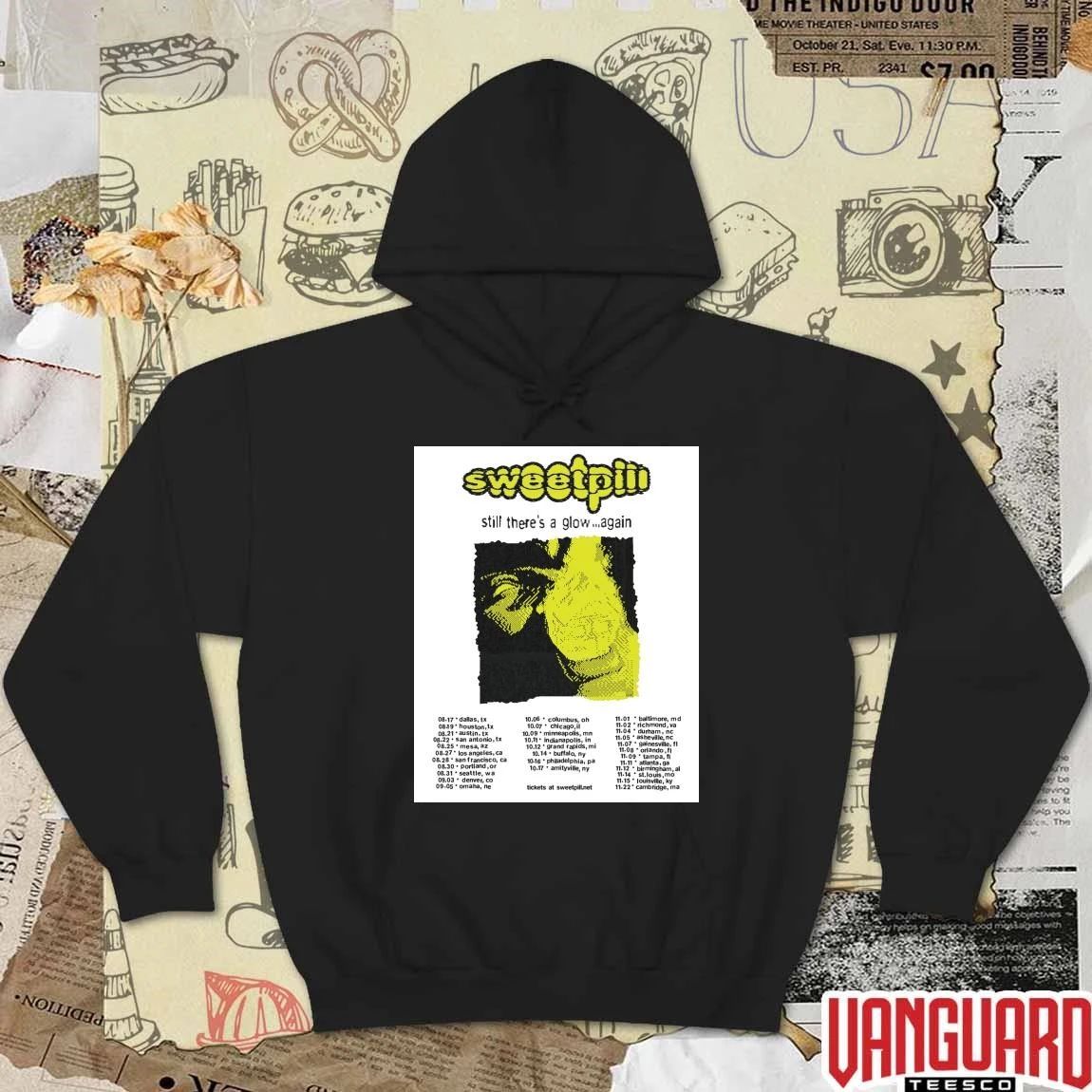 Sweet Pill 2026 US Headline Tour Still There’s A Glow Again Poster t-shirt