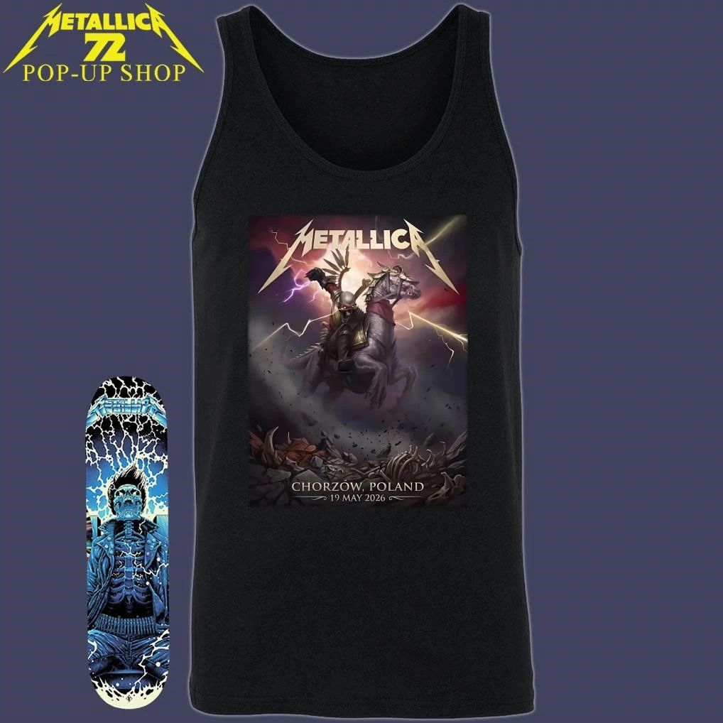 Metallica M72 Chorzow, Poland May, 19 2026 Pop-Up Shop T-Shirt