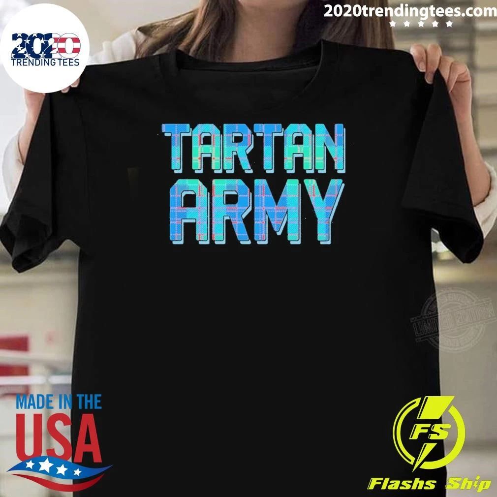 Tartan Army Scotland National Football Team Shirt