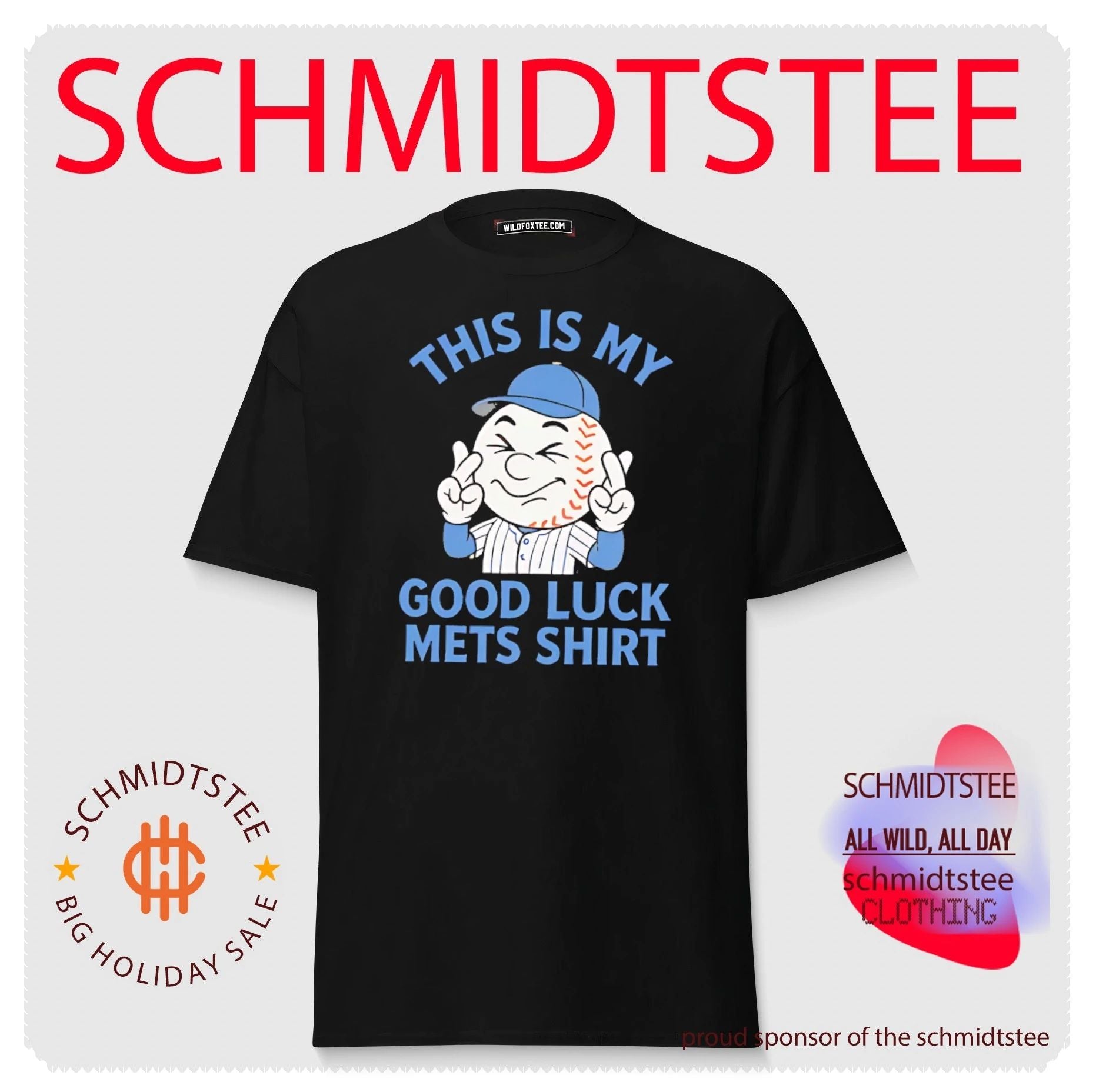 Mr Met this is my good luck Mets shirt
